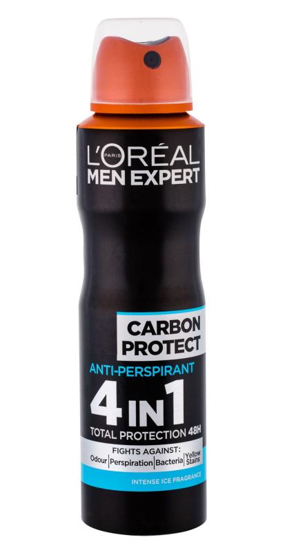 L´Oréal Paris Carbon Protect Men Expert (M)  150ml, Antiperspirant