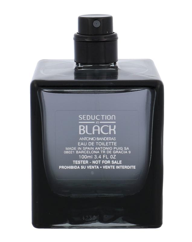 Antonio Banderas Seduction in Black (M) 100 ml - Tester, Toaletná voda