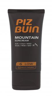 PIZ BUIN Mountain Sun Cream SPF6 40ml, Opaľovací prípravok na tvár