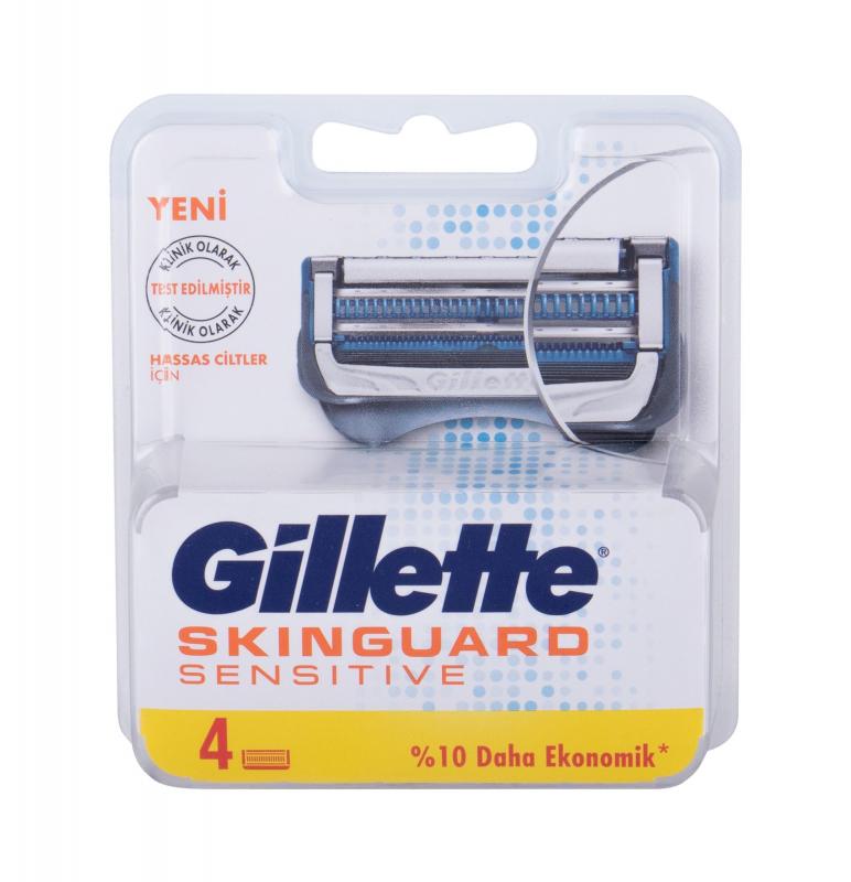 Gillette Sensitive Skinguard (M)  4ks, Náhradné ostrie