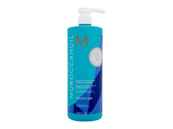 Moroccanoil Color Care Blonde Perfecting Purple Shampoo (W) 1000ml, Šampón