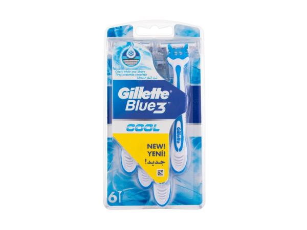 Gillette Cool Blue3 (M)  6ks, Holiaci strojček