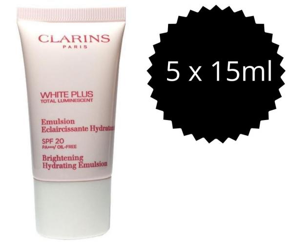 Clarins White Plus Brightening Emulsion SPF20 75ml, Hydratačná emulzia (W)