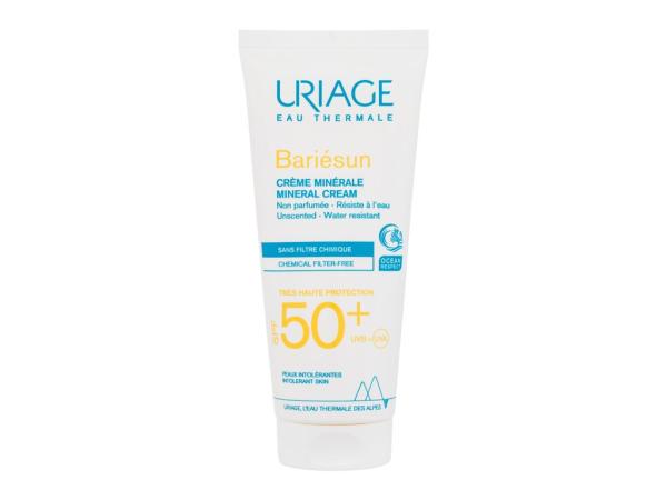 Uriage Bariésun Mineral Cream (U) 100ml, Opaľovací prípravok na tvár SPF50+