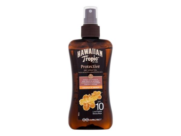 Hawaiian Tropic Protective Dry Spray Oil (U) 200ml, Opaľovací prípravok na telo SPF10