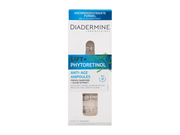 Diadermine Lift+ Phytoretinol Anti-Age Ampoules (W) 7x1.3 ml, Pleťové sérum