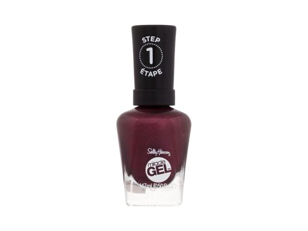 Sally Hansen Miracle Gel 482 Walk The Wine (W) 14,7ml, Lak na nechty