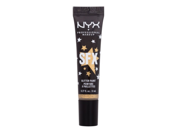 NYX Professional Makeup SFX Glitter Paint 02 Broomstick Baddie (W) 8ml, Make-up