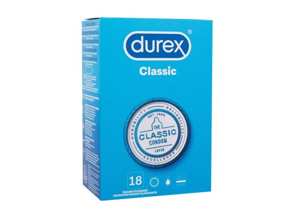 Durex Classic (M) 18ks, Kondómy