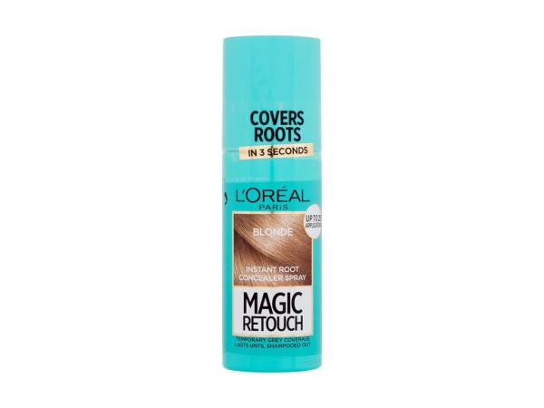 L'Oréal Paris Magic Retouch Instant Root Concealer Spray Blond (W) 75ml, Farba na vlasy