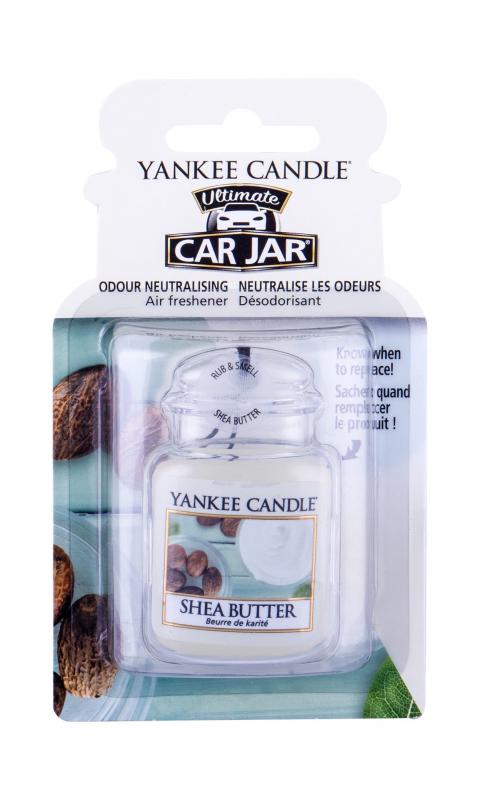 Yankee Candle Car Jar Shea Butter (U)  1ks, Vôňa do auta