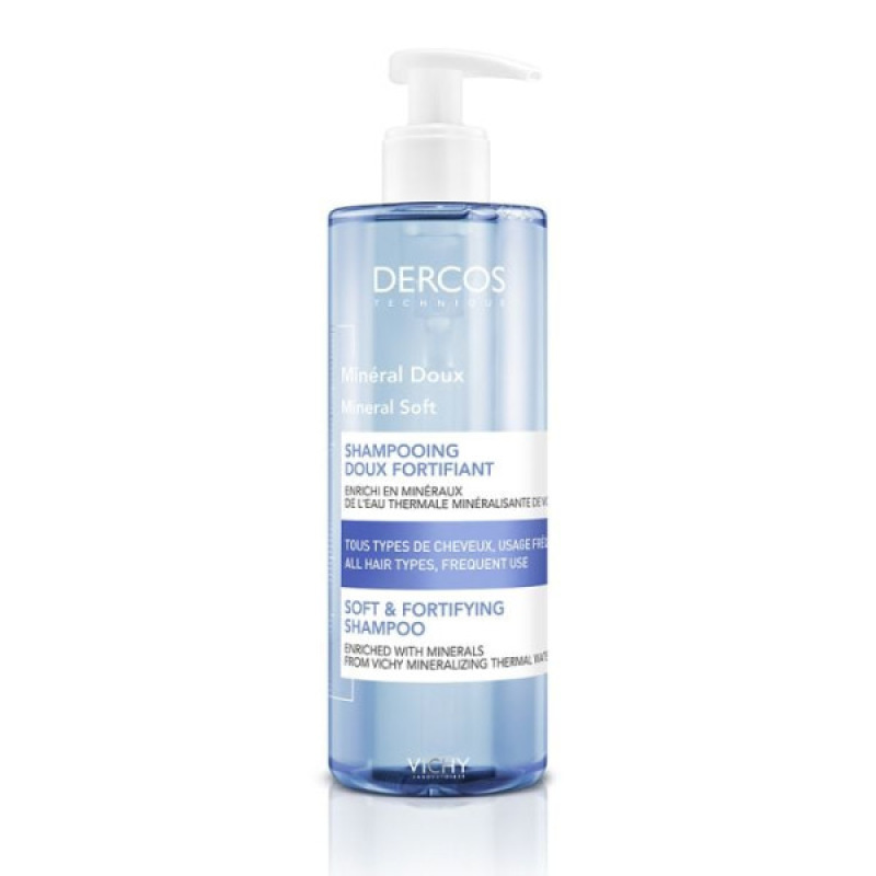 Vichy Dercos Mineral Soft (W) 400ml, Šampón