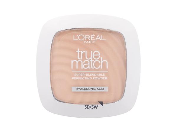 L'Oréal Paris True Match 5.D/5.W Dore Warm (W) 9g, Púder