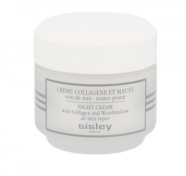 Sisley With Collagen And Woodmallow Night Cream (W)  50ml, Nočný pleťový krém
