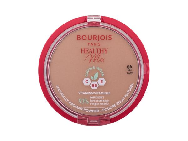 BOURJOIS Paris Healthy Mix Clean & Vegan Naturally Radiant Powder 06 Honey (W) 10g, Púder