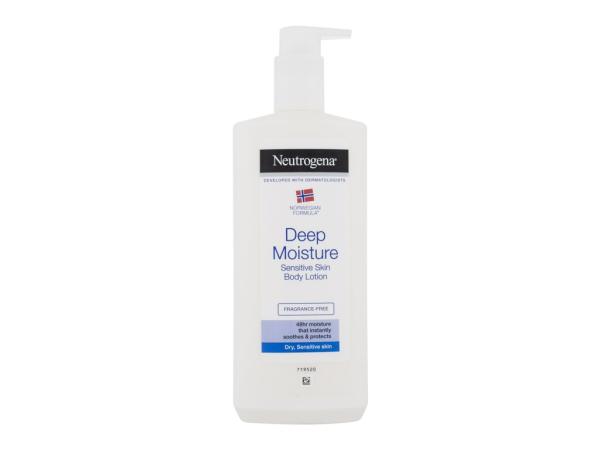 Neutrogena Norwegian Formula Deep Moisture (U) 400ml, Telové mlieko Dry, Sensitive Skin