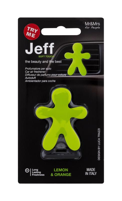 Mr&Mrs Fragrance Soft Touch Jeff (U)  1ks, Vôňa do auta