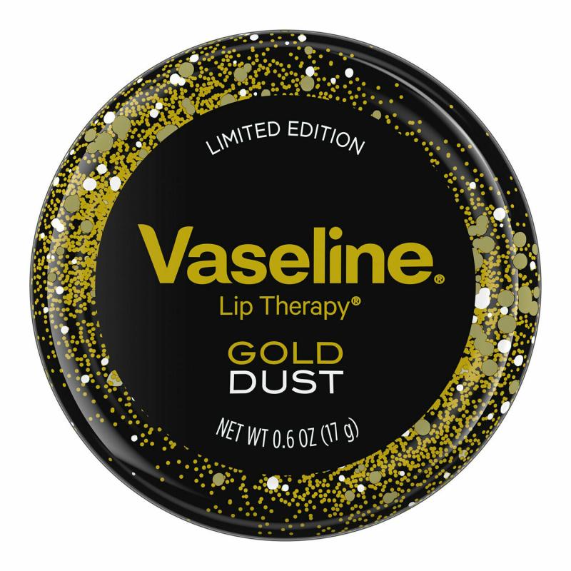 Vaseline Lip Therapy Gold Dust (W) 17g, Balzam na pery + zrkadlo 2