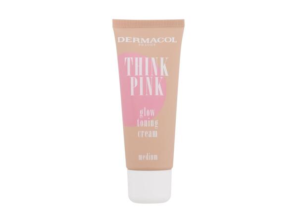 Dermacol Think Pink Glow Toning Cream 2 Medium (W) 30ml, BB krém