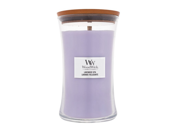 WoodWick Lavender Spa (U) 610g, Vonná sviečka