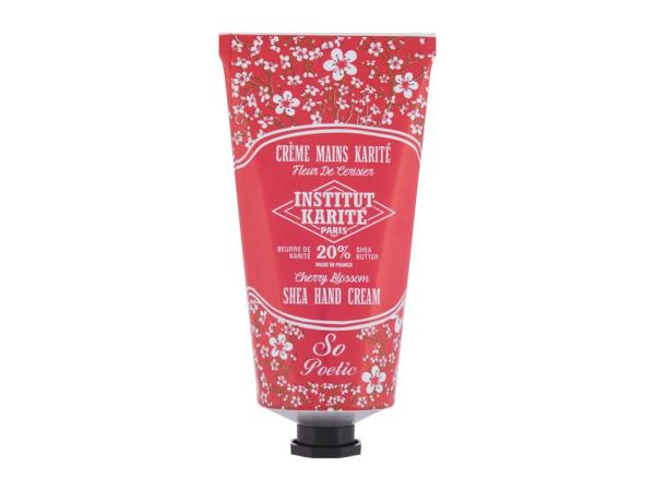 Institut Karité Cherry Blossom Shea Hand Cream (W)  75ml, Krém na ruky