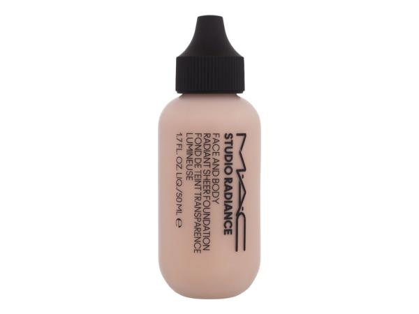 MAC Studio Radiance Face And Body Radiant Sheer Foundation N4 (W) 50ml, Make-up