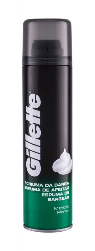 Gillette Menthol Shave Foam (M) 300ml, Pena na holenie