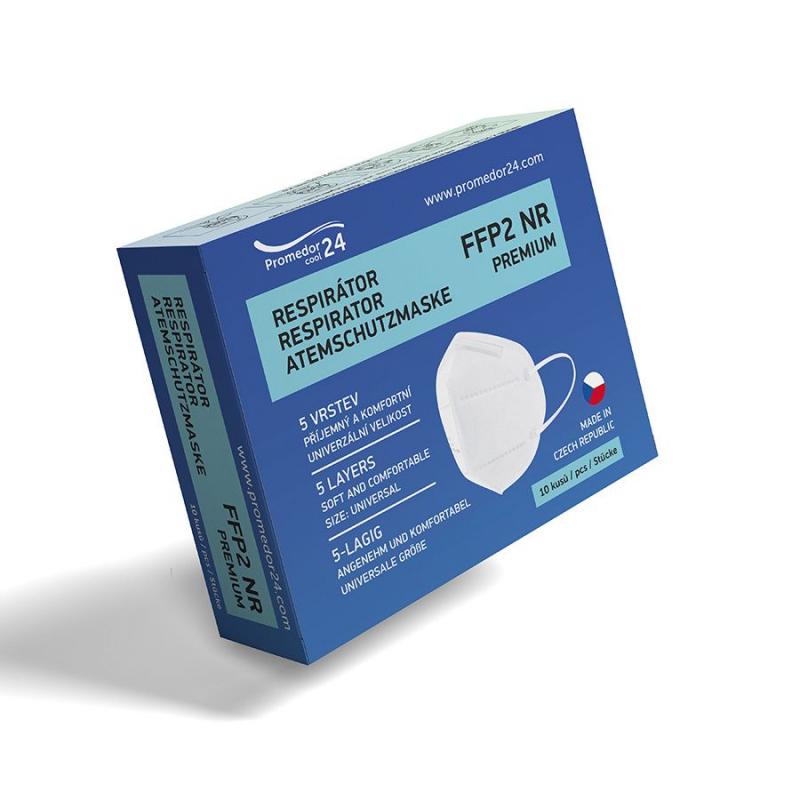 Respirátor FFP2 NR Premium 10 kusov v balení