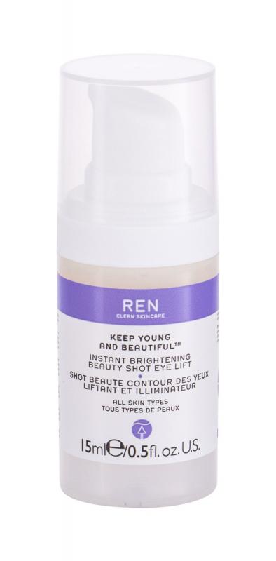 REN Clean Skincare Instant Brightening Beauty Shot Keep Young And Beautiful (W)  15ml, Očný gél
