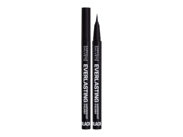 Gabriella Salvete Everlasting Waterproof Eyeliner Black (W) 1,6ml, Očná linka