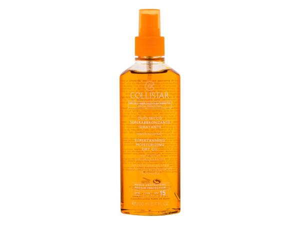 Collistar Special Perfect Tan Supertanning Moisturizing Dry Oil (W) 200ml, Opaľovací prípravok na telo SPF15