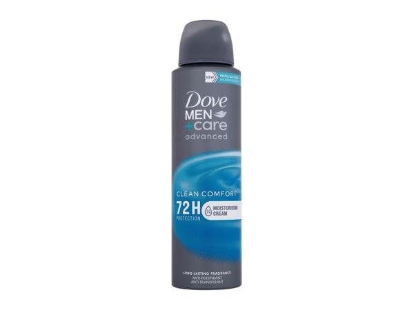 Dove Men + Care Advanced Clean Comfort (M) 150ml, Antiperspirant 72h