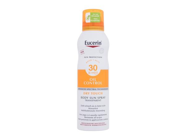 Eucerin Sun Oil Control Body Sun Spray Dry Touch (U) 200ml, Opaľovací prípravok na telo SPF30