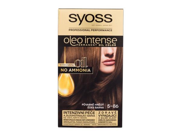 Syoss Oleo Intense Permanent Oil Color 5-86 Sweet Brown (W) 50ml, Farba na vlasy