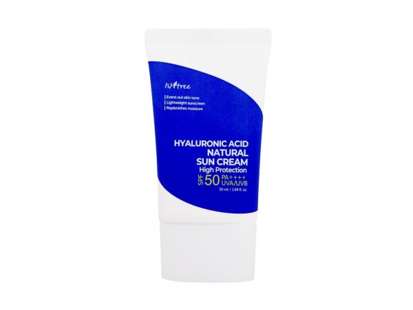 Isntree Hyaluronic Acid Natural Sun Cream (W) 50ml, Opaľovací prípravok na tvár SPF50+