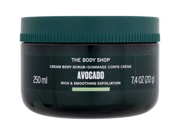 The Body Shop Avocado Cream Body Scrub (W) 250ml, Telový peeling
