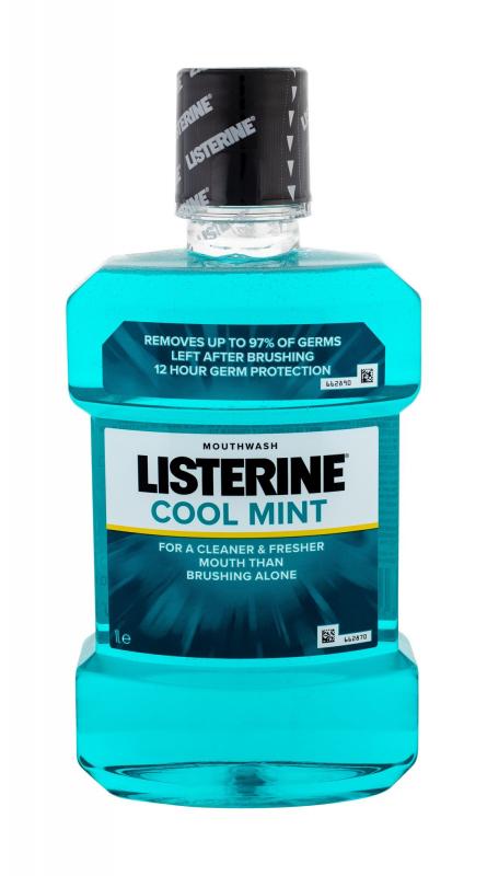 Listerine Cool Mint Mouthwash (U)  1000ml, Ústna voda