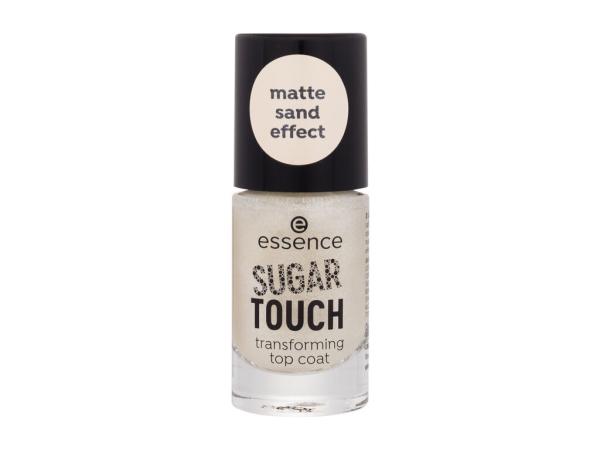 Essence Sugar Touch Transforming Top Coat (W) 8ml, Lak na nechty