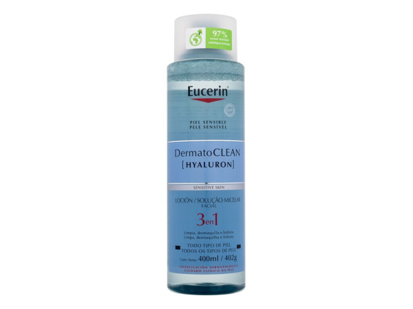Eucerin DermatoClean Hyaluron Micellar Water 3in1 (W) 400ml, Micelárna voda