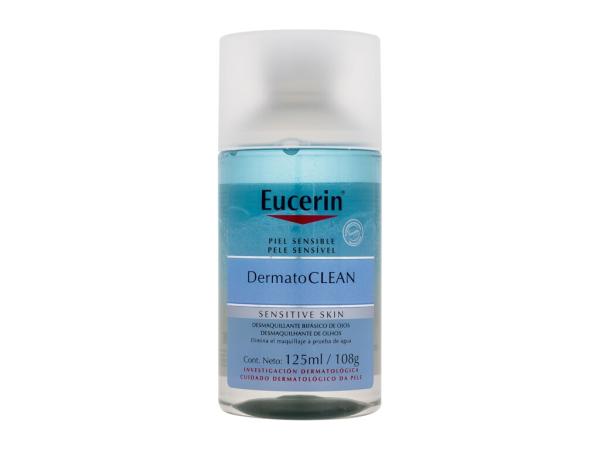 Eucerin DermatoClean Eye Make-Up Remover (W) 125ml, Odličovač očí