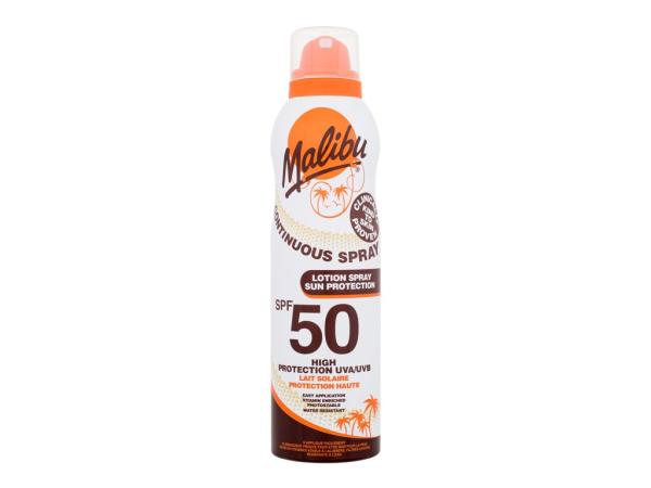 Malibu Lotion Spray Aerosol (U) 175ml, Opaľovací prípravok na telo SPF50