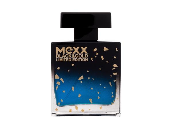 Mexx Limited Edition Black & Gold (M)  50ml, Toaletná voda