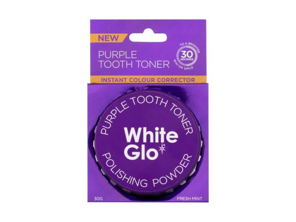 White Glo Purple Tooth Toner Polishing Powder (U) 30g, Bielenie zubov