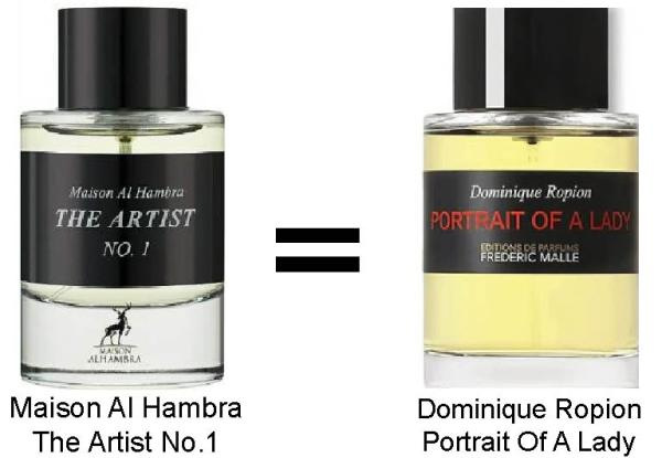 Maison Alhambra The Artist No.1 (U) 100 ml, Parfumovaná voda 1