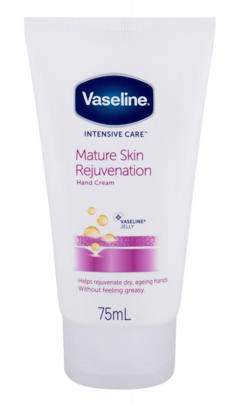 Vaseline Mature Skin Intensive Care (W) 75ml, Krém na ruky