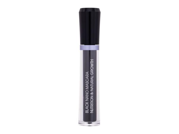 M2 Beauté Black Nano Mascara Nutrition & Natural Growth Black (W) 6ml, Špirála