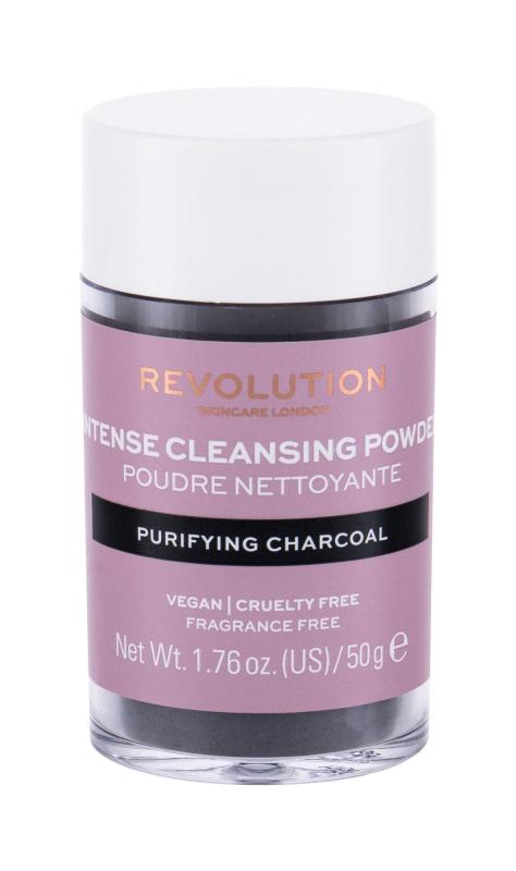 Revolution Skincare Purifying Charcoal Cleansing Powder (W) 50g, Čistiaca pena