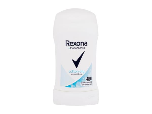 Rexona MotionSense Cotton Dry (W) 40ml, Antiperspirant 48h