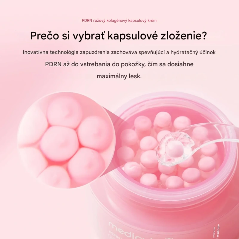 MedicubePDRN Pink Collagen Capsule Cream (U) 55g, Pleťový krém 2