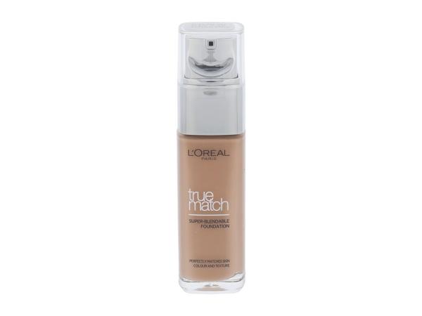 L'Oréal Paris True Match Super-Blendable Foundation D5-W5 Golden Sand (W) 30ml, Make-up